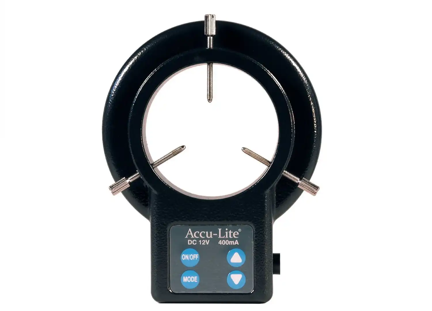 Accu-Lite Dimmable LED Ring Illuminator with Quadrant Control