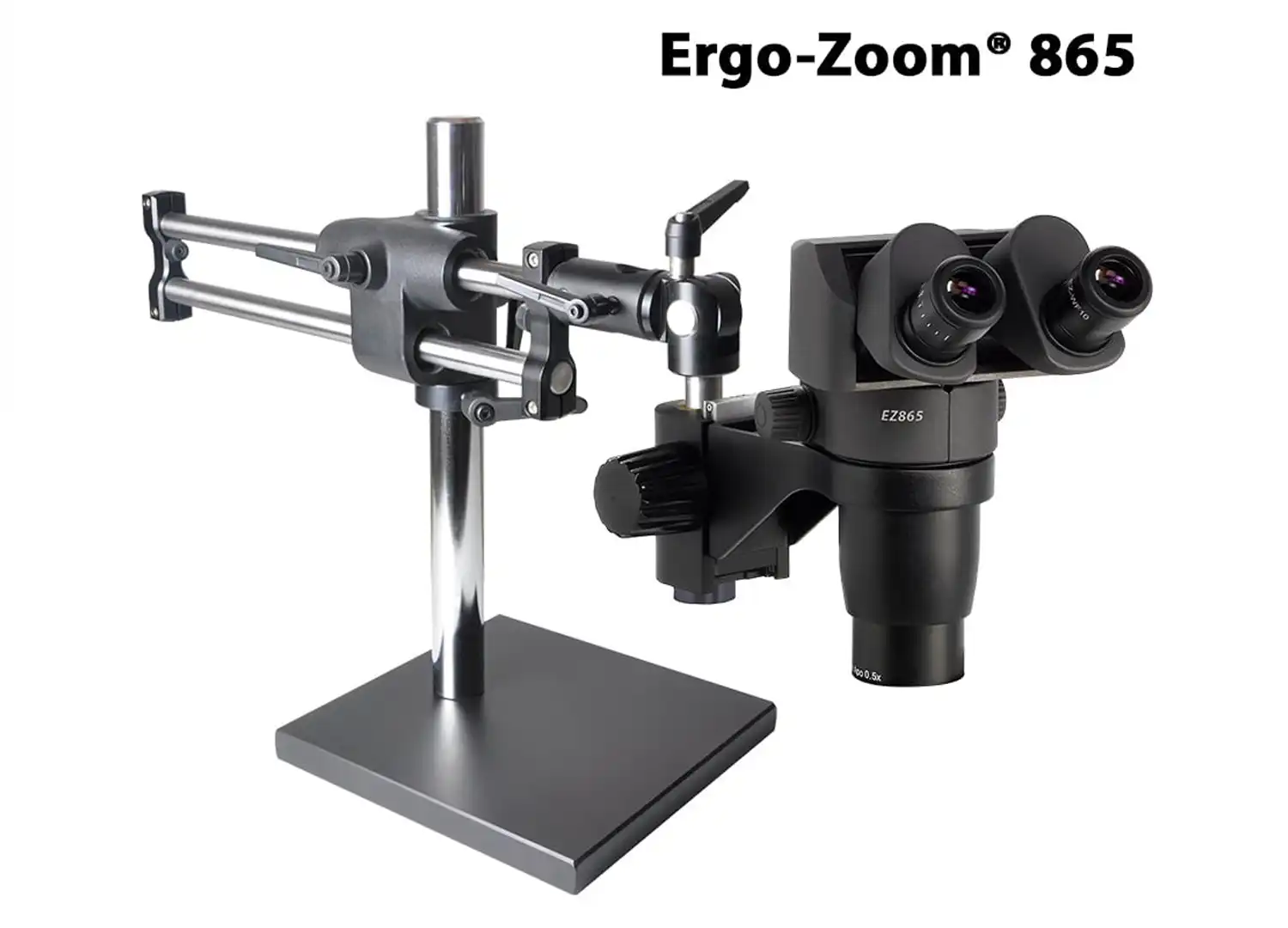 Ergo-Zoom 865 – Binocular Microscope on Ball Bearing Base – ESD Safe