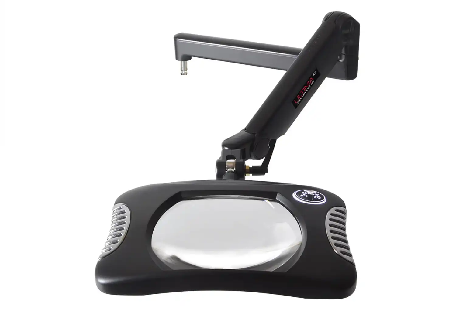 Green-Lite- 7″ x 5.25″ Rectangle LED Magnifier on an Ultima Gen2 EPS Arm