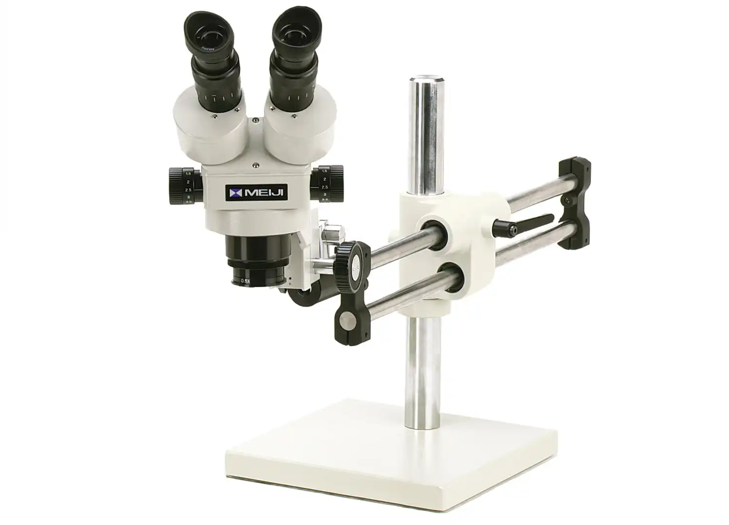 Meiji Techno Inspection Package on Ball Bearing Base with Dual Point Light