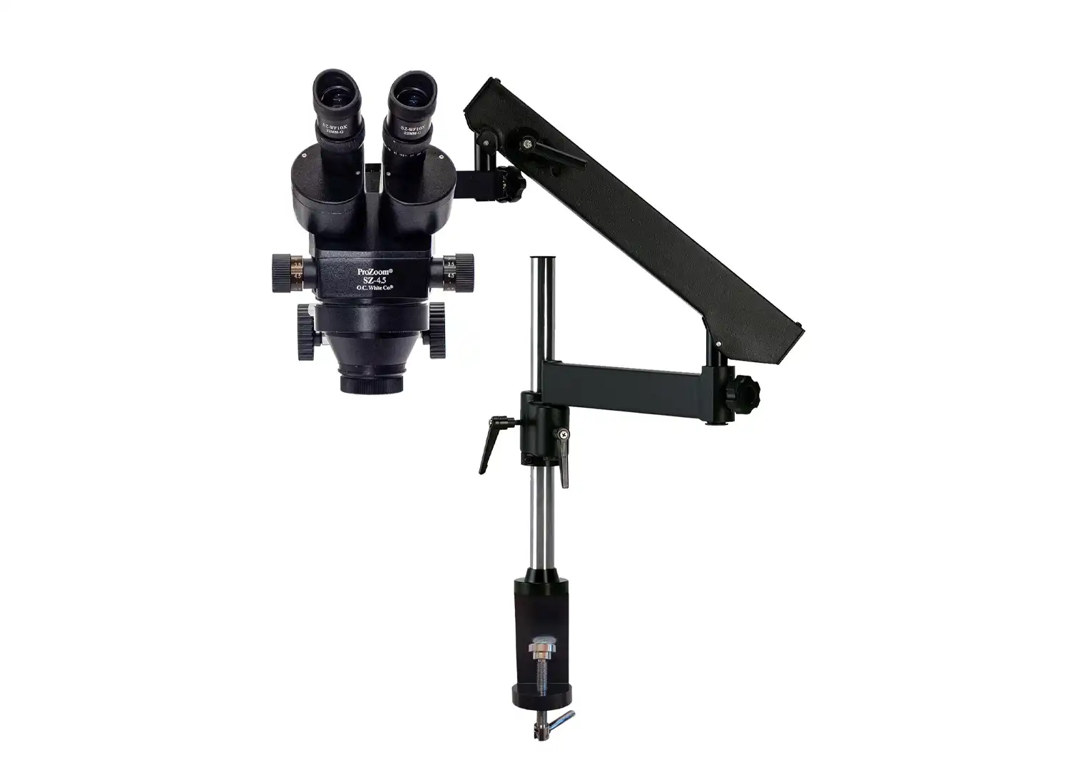 ProZoom 4.5 Binocular Microscope – Articulating Arm Base
