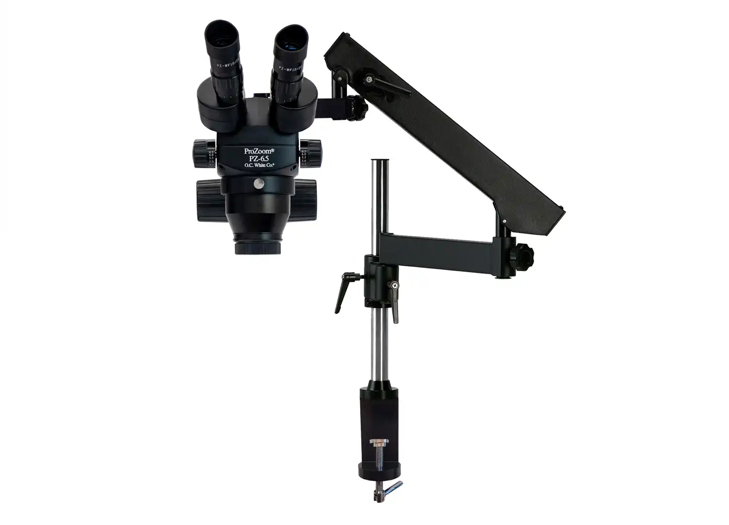 ProZoom 6.5 Binocular Microscope – Articulating Arm Base