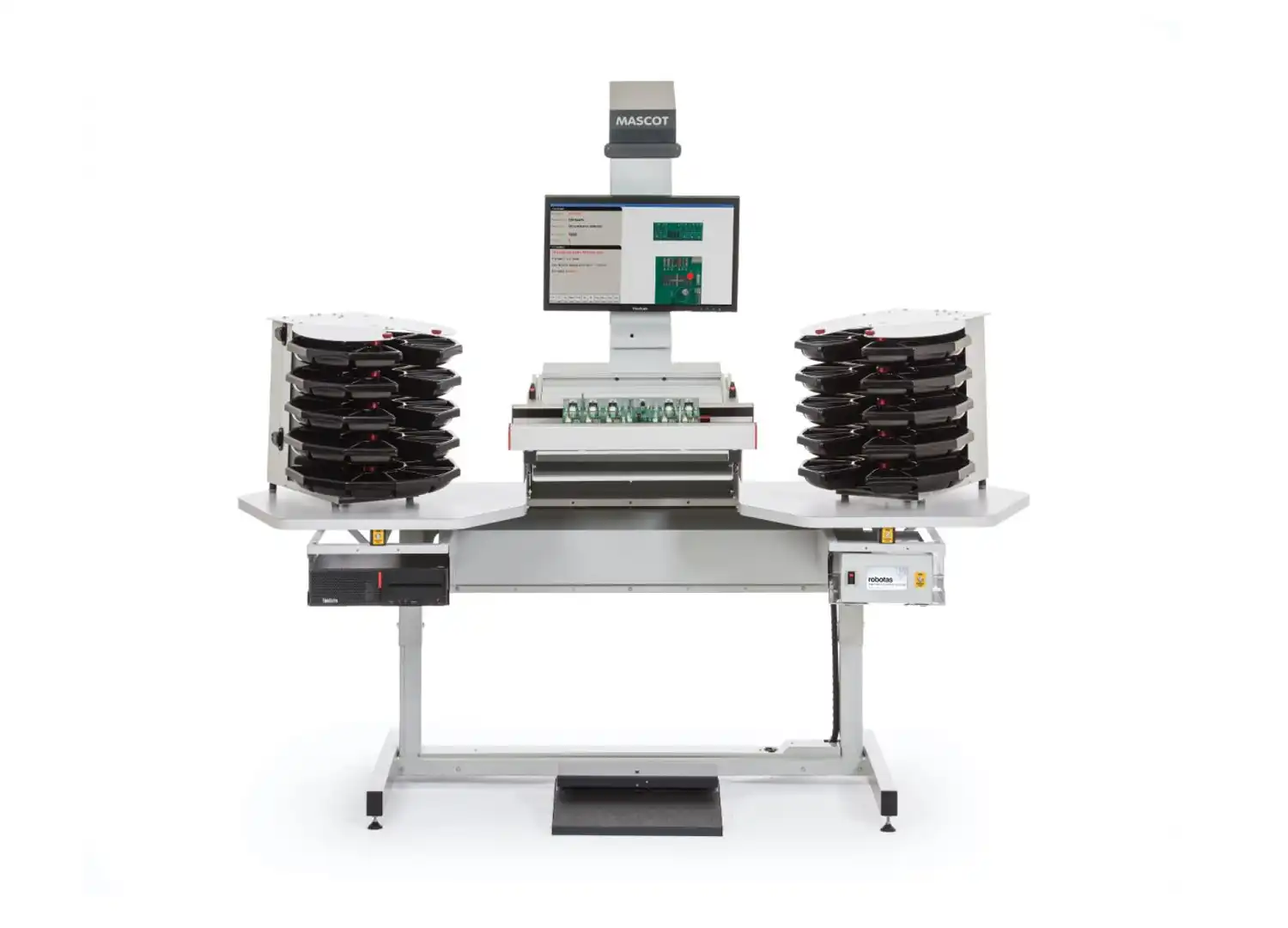 Robotas Mascot Electronics Lean manufacturing for PCBA hand assembly