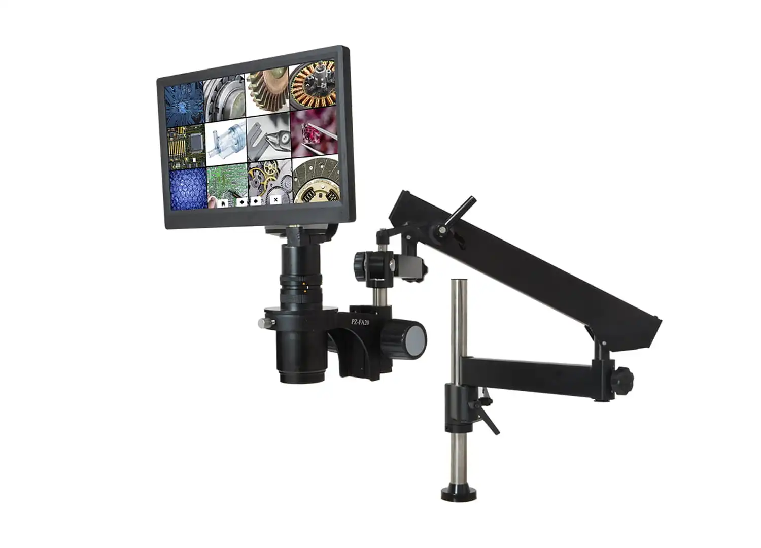 Super-Scope AF+ Intelligent Auto Focus Digital Microscope – Articulated Arm Base