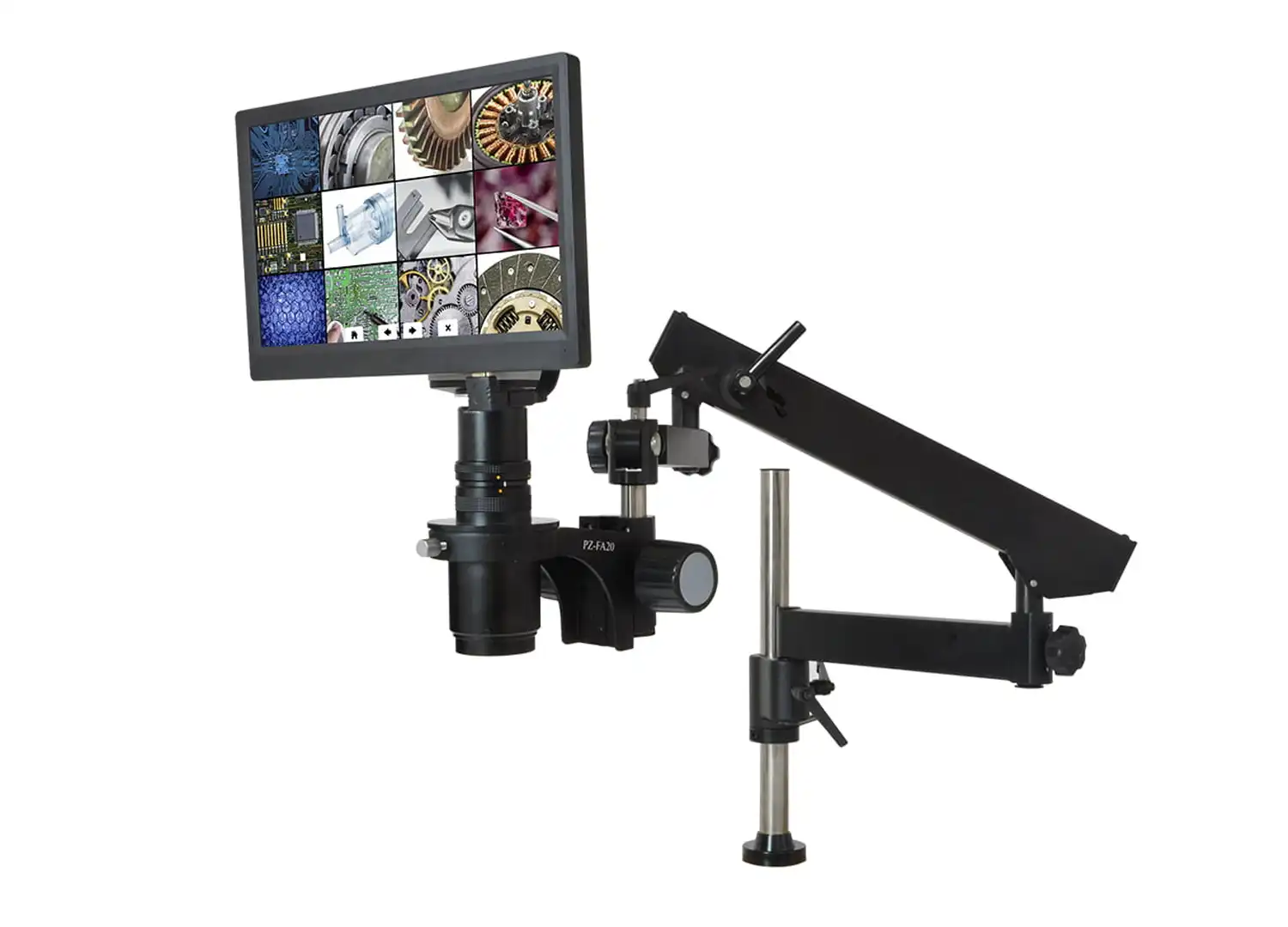 Super-Scope HD Integrated Digital Microscope – Articulated Arm Base