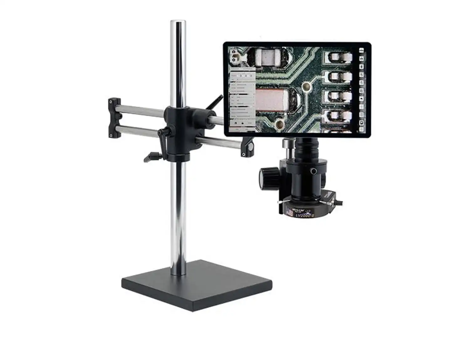 Super-Scope HD Integrated Digital Microscope – Ball Bearing Base