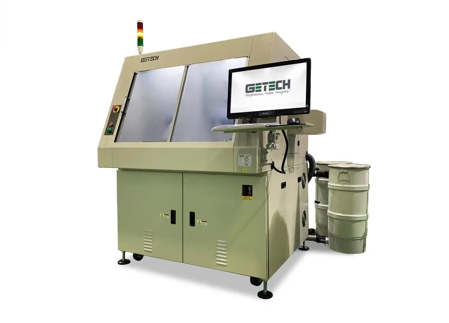 Getecha Automation GSR1200 Semi Automatic standalone router machine
