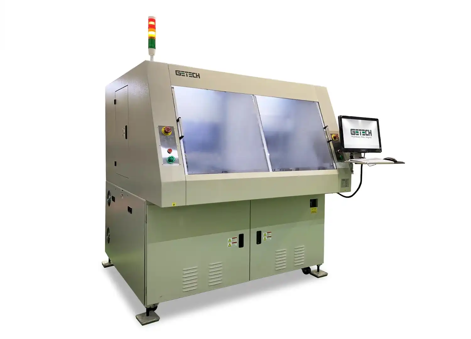 Getecha Automation GSR1280 semi auto router machine