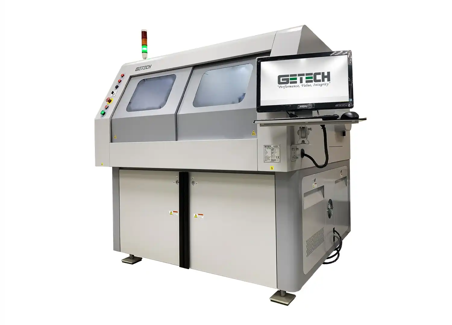 Getecha Automation GSR2280 semi auto router machine